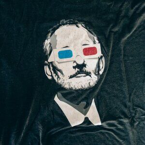 Bill Murray with 3D glasses